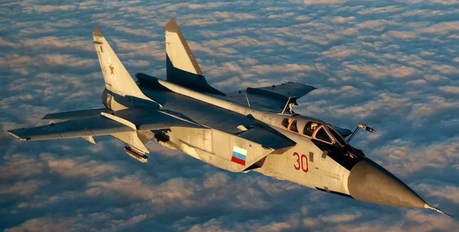 МиГ-31, истребители, боевая авиация, война РФ против Украины, российское вторжение