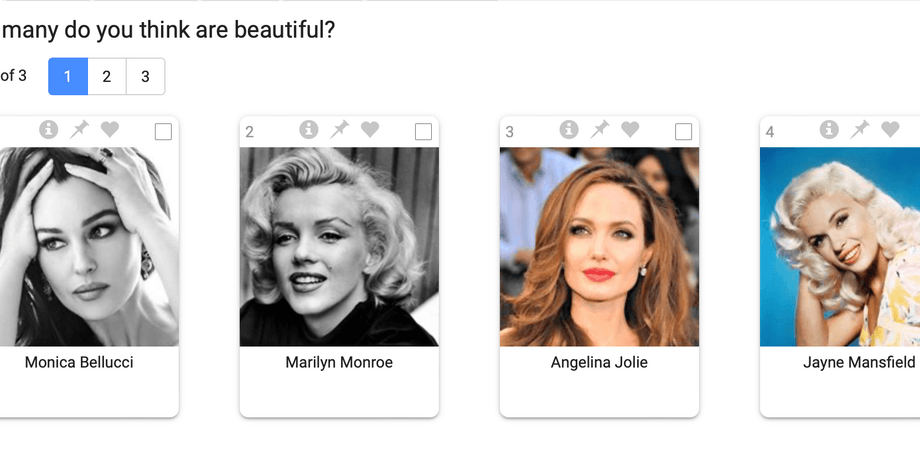 Портал List Challanges, моніка беллуччі, мерилін монро, анджеліна джолі, найкрасивіша акторка всіх часів