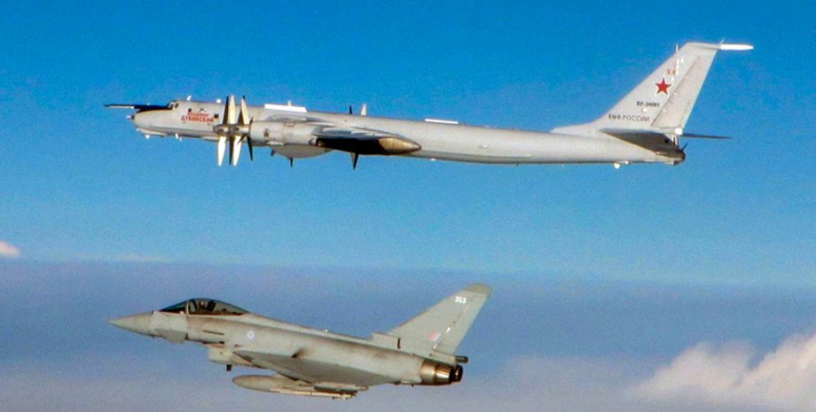 НАТО, Российские самолеты, истребители, перехват самолетов, Россия