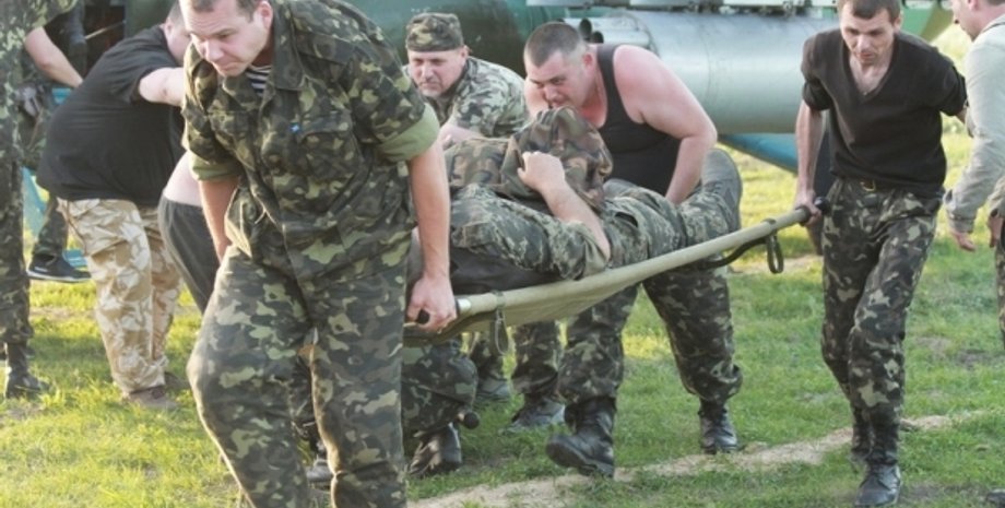 Раненые из зоны АТО / Фото: УНИАН