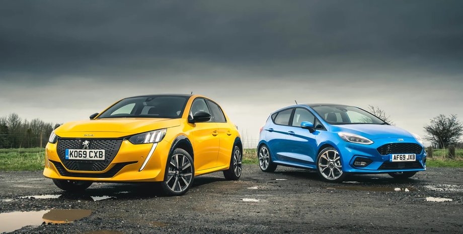 Peugeot 208 ford fiesta, лучшие б/у авто, лучшие компактные авто, авто с пробегом