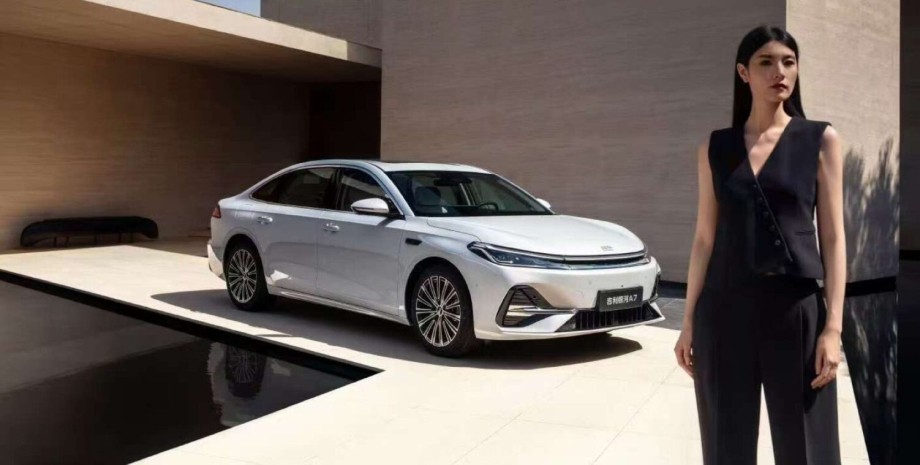 Geely Galaxy A7 Geely Galaxy A7, Geely Galaxy, новий Geely Galaxy A7, седан Geely, гібрид Geely