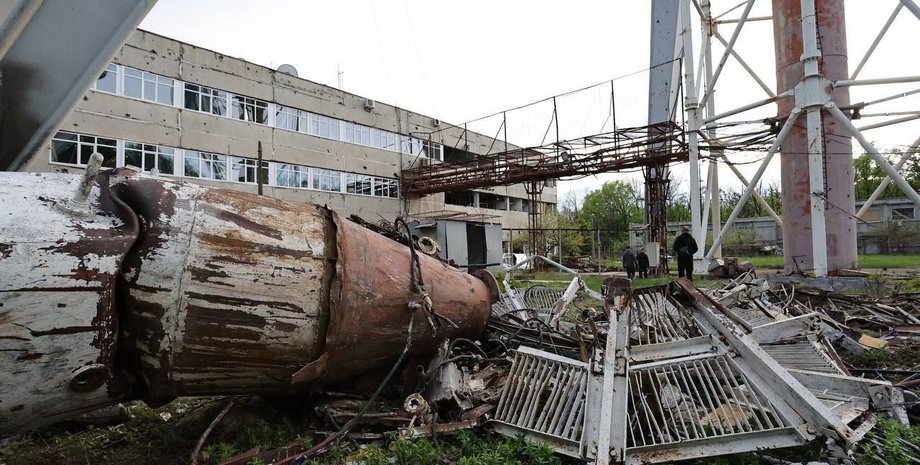Харьковская телебашня, телебашня 22 апреля, наступление на Харьков, Жорин о наступлении на Харьков, Жорин об ударе по телебашне