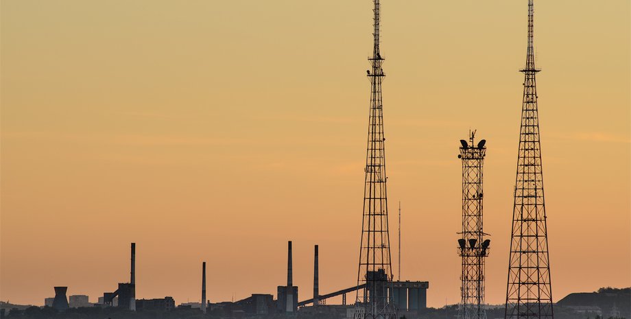 Телевышка в Донецке / Фото: reilalex.livejournal.com