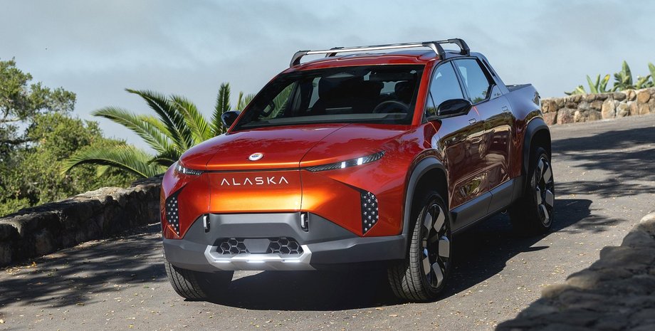 Fisker, Fisker Alaska, Авто, Автомобили, Электромобили, Электрокар, Пикап, Электрический пикап, Фото