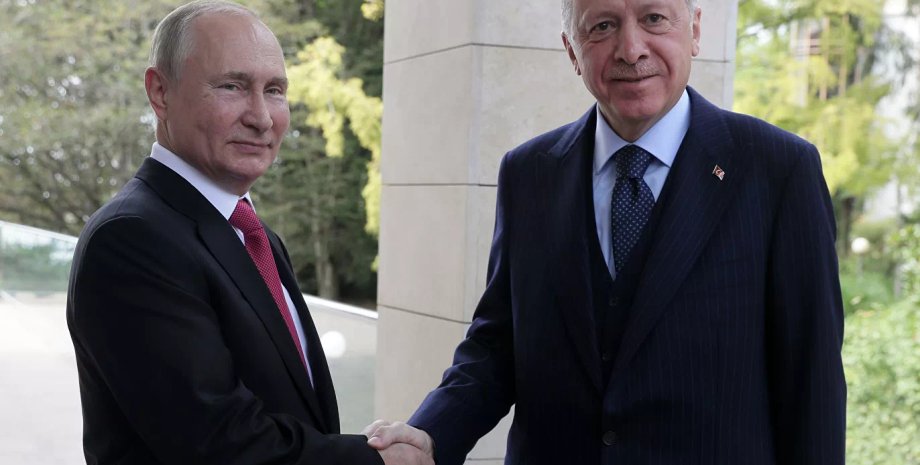 Владимир Путин, Реджеп Тайип Эрдоган, фото