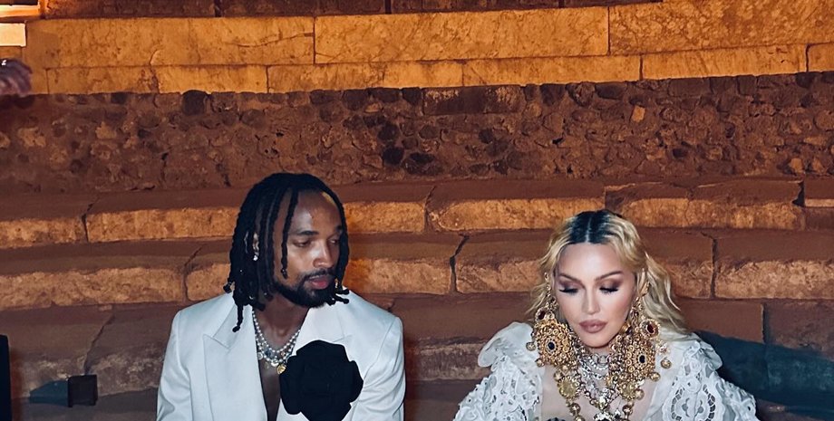 Мадонна и Аким Моррис