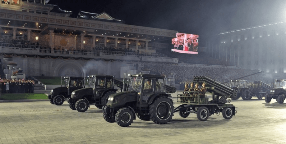 северокорейский парад