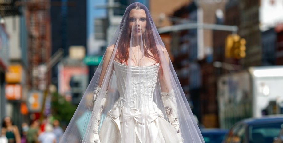 Джулия Фокс, свадебное платье, Нью-Йорк