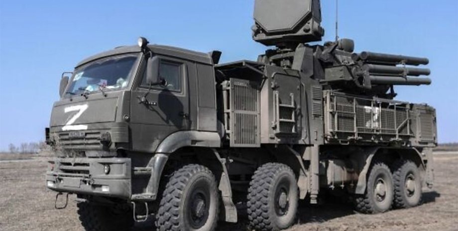 Российский самоходный зенитный ракетно-пушечный комплекс "Панцирь-С1" Украина уничтожила вражеский ЗРПК