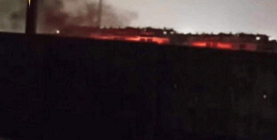 Російські теплотяги в Брянську, Брянськ пожежа