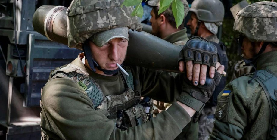 украинские военные