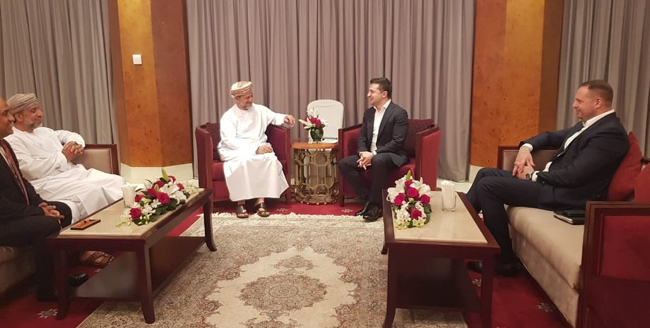 Зеленский в Омане / Фото: ОП
