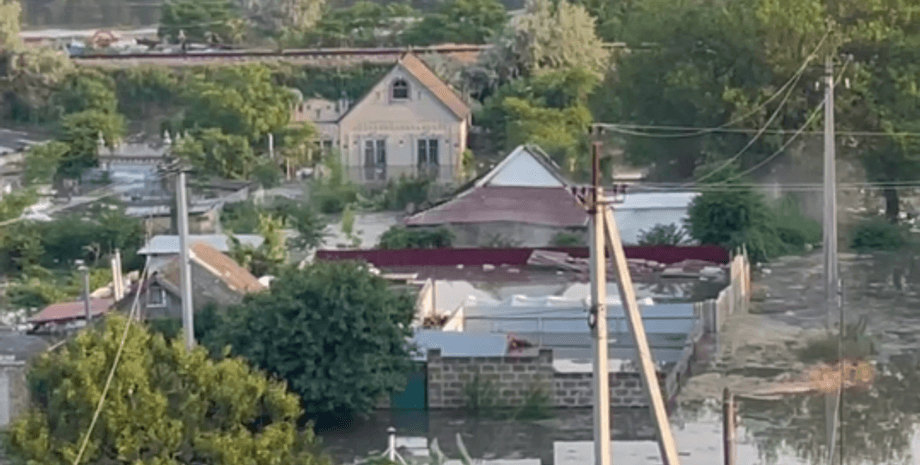 Херсон, подтопление