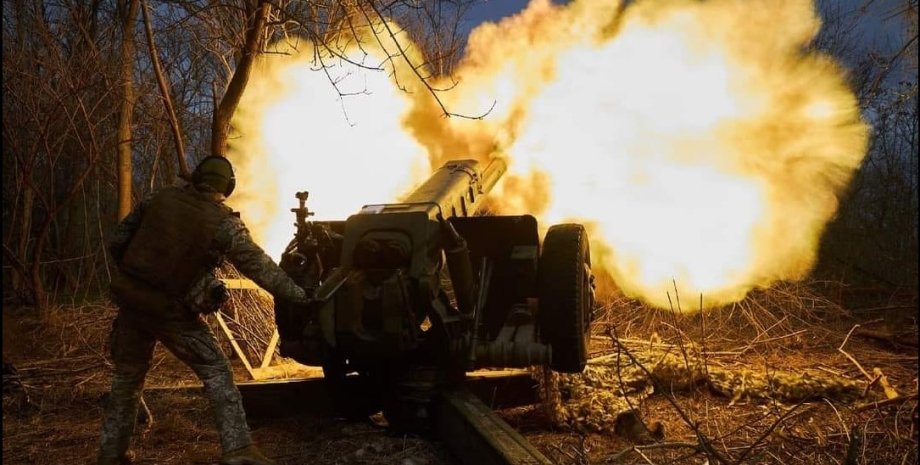 артиллерийский огонь ВСУ, артиллерия ВСУ, украинская артиллерия