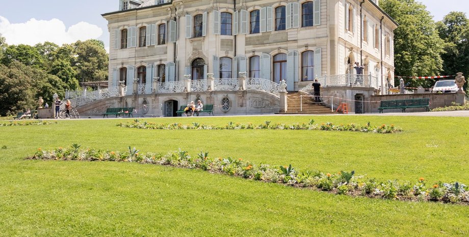 вилла ла-гранж, женева, фото