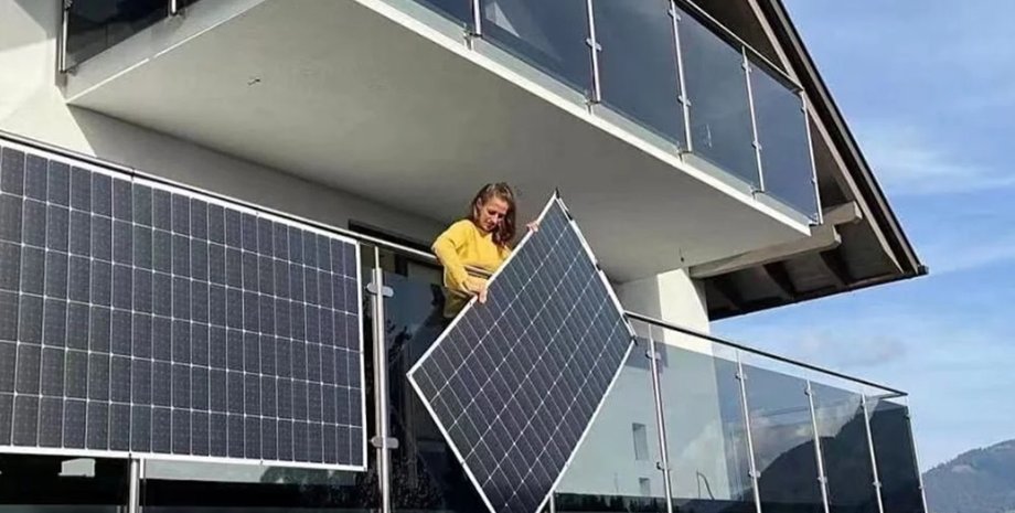 Солнечные панели на балконе Солнечные панели на балконе