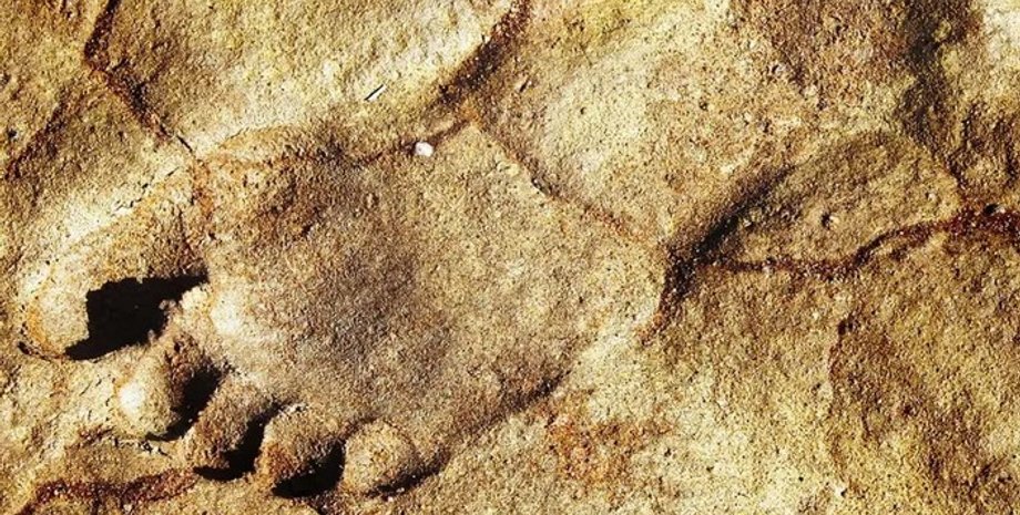 людина відбиток нога