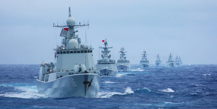 китайські кораблі, кораблі НВАК