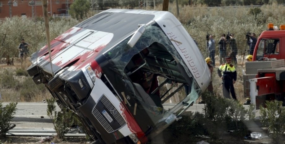 В Испании разбился автобус со студентами / Фото из открытых источников