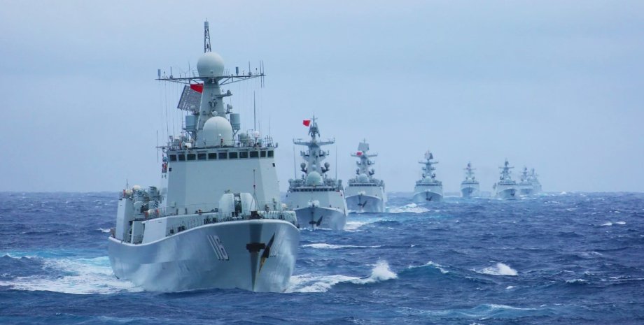 Китайские корабли, корабли НОАК