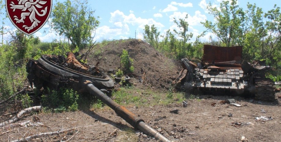 уничтожение российских танков