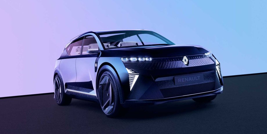 Renault Scenic, новый Renault Scenic, электромобиль Renault Scenic, кроссовер Renault Scenic