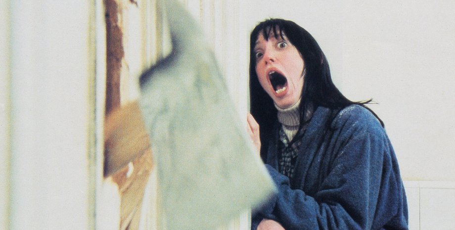 шелли дюваль, актриса, актриса сияние, сцена с топором