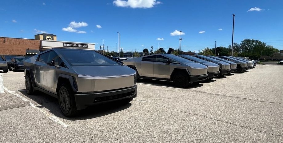 пикапы Тесла, Tesla Cybertruck, пикап Tesla Cybertruck, пикапы Tesla,