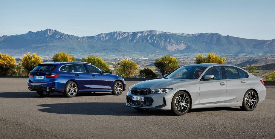 BMW 3 Series 2023, новий BMW 3 Series, BMW 3 Series, седан BMW 3, гібрид BMW 3 Series