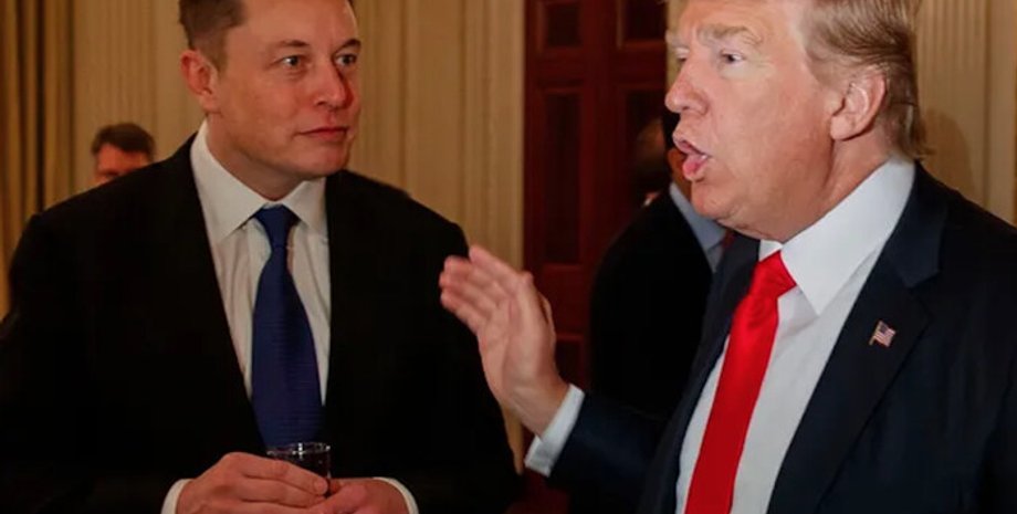 Дональд Трамп и Илон Маск