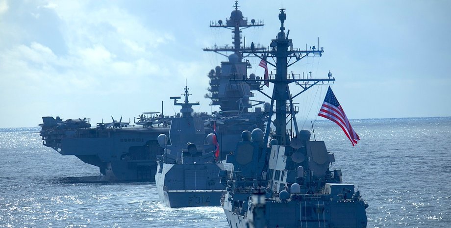 Військові кораблі НАТО біля берегів Норвегії