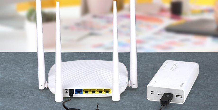 роутер, пауэрбанк, павербанк