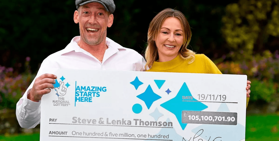 Победитель лотереи, лотерея, крупная сумма, счастливчик, выиграл 100 млн, деньги, лотерейный билет, работа, семья, строитель