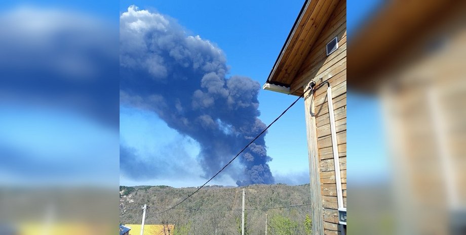 Пожар на НПЗ туапсе