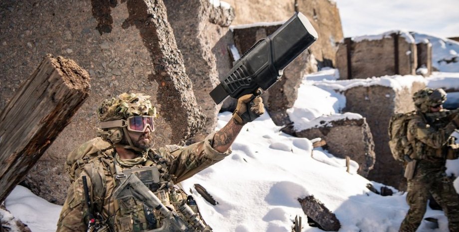 DroneGun Mk4, антидроновое ружье