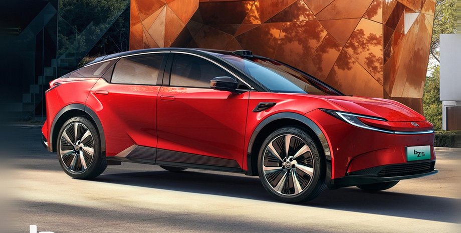 Toyota bZ5, новая Toyota bZ5, Toyota bZ5 2025, электромобиль Toyota bZ5, кроссовер Toyota