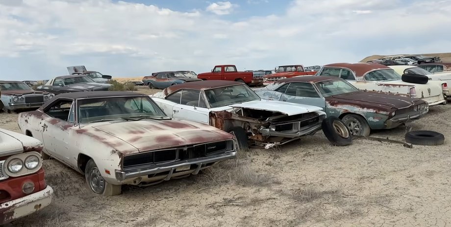 кладбище авто