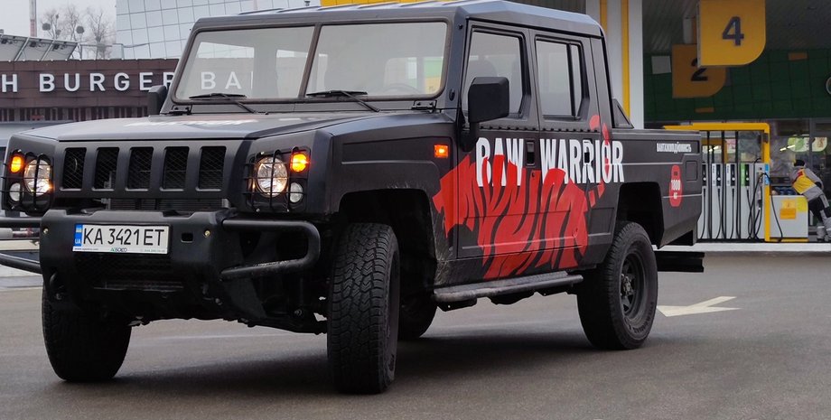 BAW Warrior 2043, BAW Warrior, китайський пікап, пікап BAW Warrior, китайський позашляховик, новий BAW Warrior