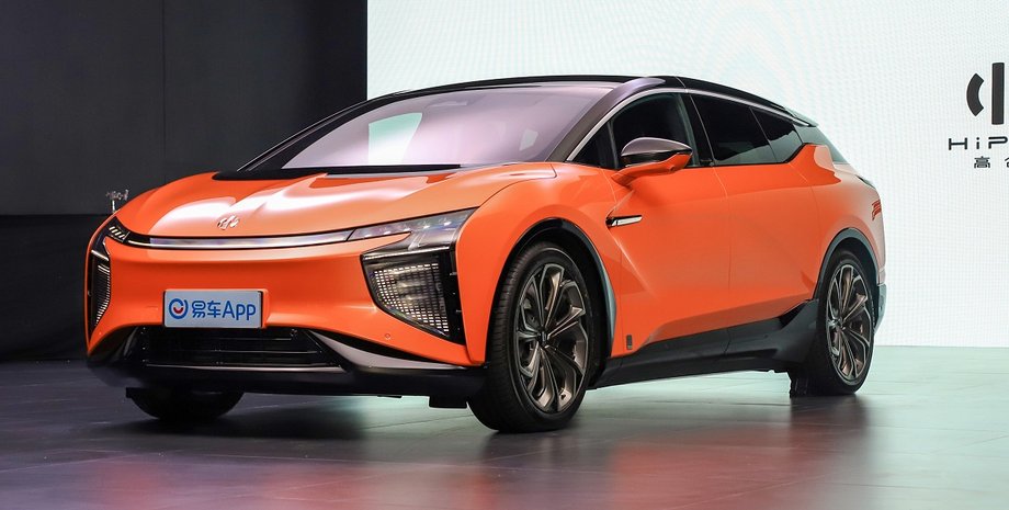 Електромобіль HiPhi X, авто року, найкращі авто року, китайські автомобілі