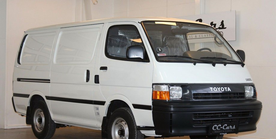 Toyota Hiace, капсула времени, Toyota Hiace 1991, купить Toyota Hiace, фургон Toyota