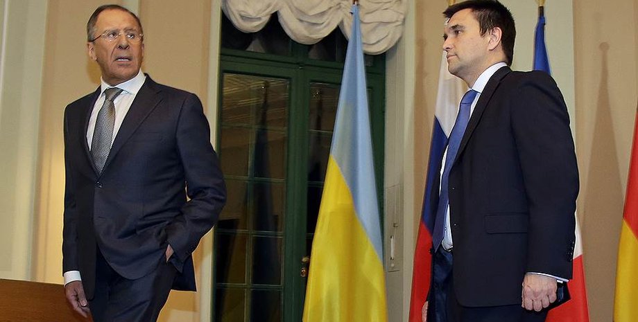 Павел Климкин и Сергей Лавров / Фото: AP