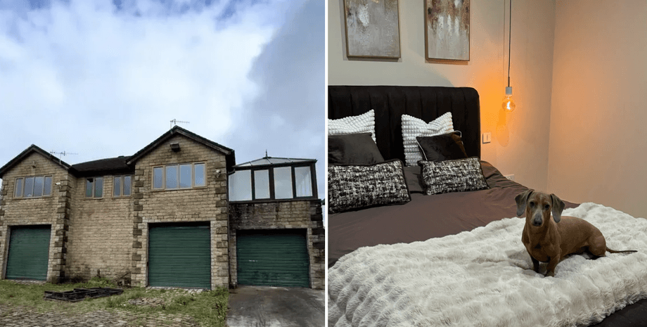 Пара з Британії перетворила занедбаний автосалон на будинок мрії