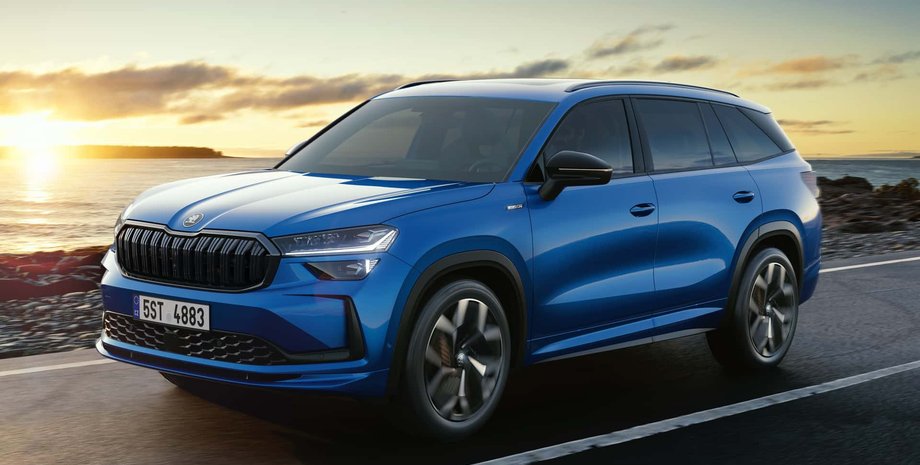 Skoda Kodiaq 2024, Skoda Kodiaq vRS, Skoda Kodiaq, новый Skoda Kodiaq, кроссовер Skoda Kodiaq