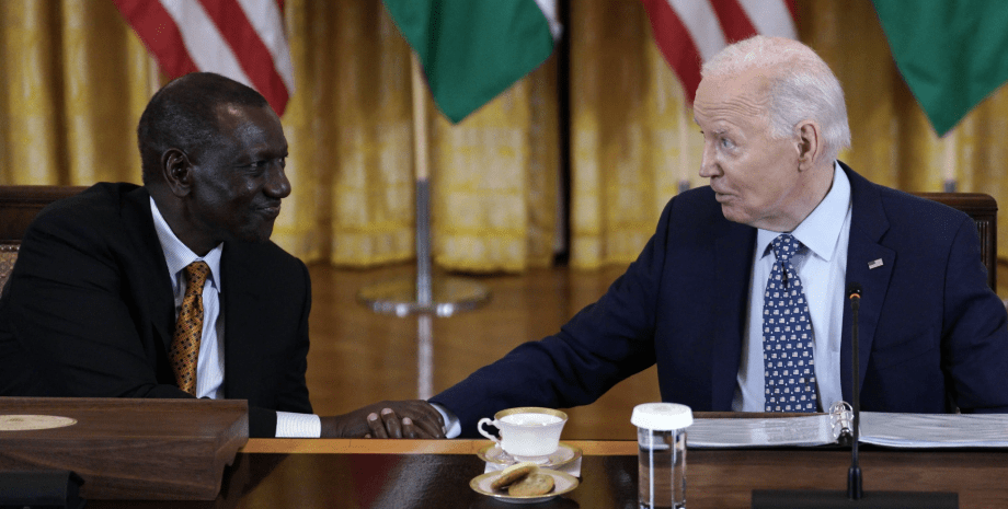 Президенты Кении и США