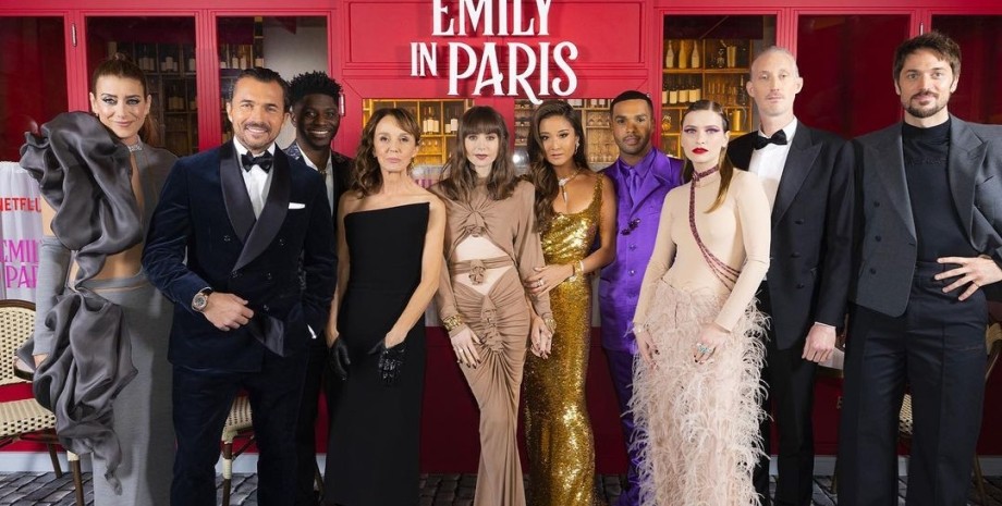 Сериал "Эмили в Париже", Лили Коллинз, третий сезон Эмили в Париже