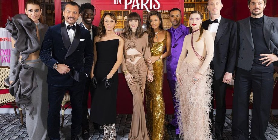 Сериал "Эмили в Париже", Лили Коллинз, третий сезон Эмили в Париже