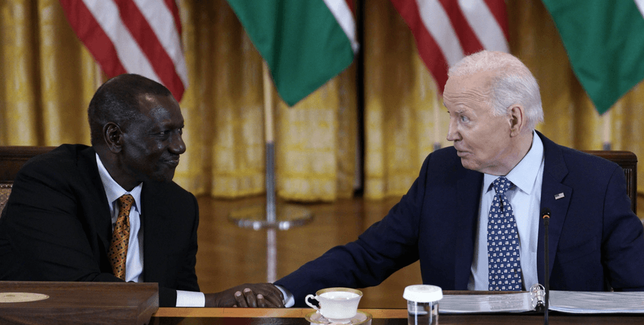 Президенты Кении и США