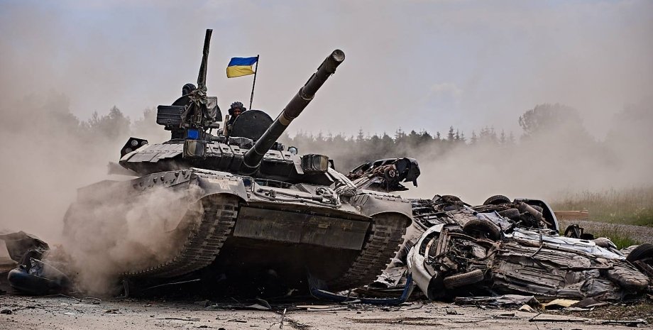 т-64 всу, т-64, Украинский танк Т-64