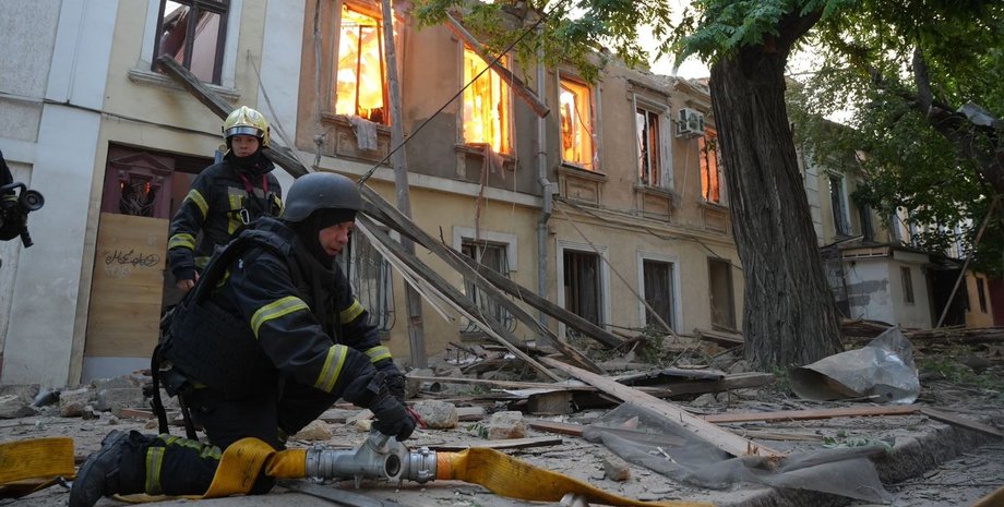 Атака на Одессу 17 июня